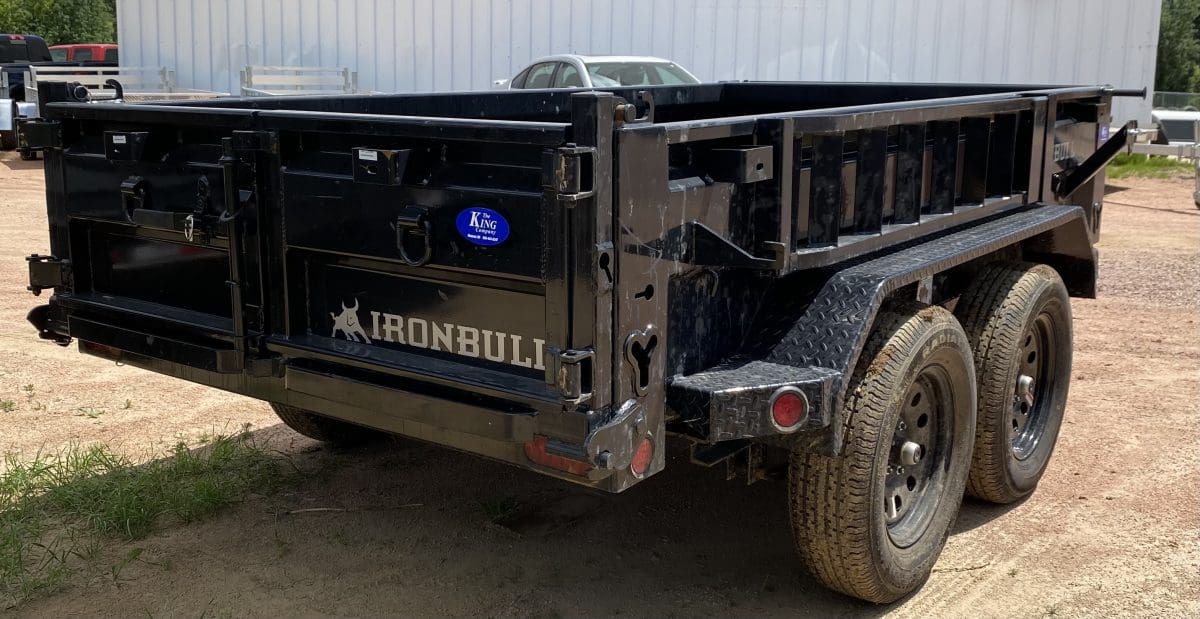 2023 IRON BULL 5 X 10 10K DUMP TRAILER – The King Company