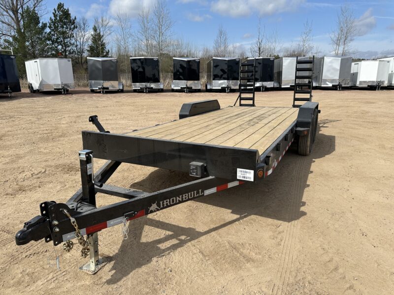 2027 IRON BULL ETB10 83×20 10K W/STAND UP RAMPS