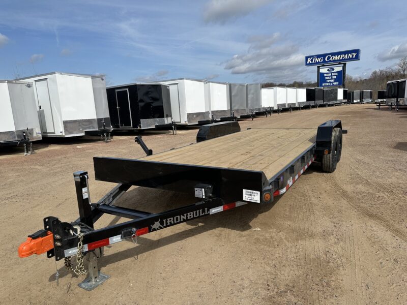 2027 IRON BULL ETB 83x20 10K W/SLIDE IN RAMPS