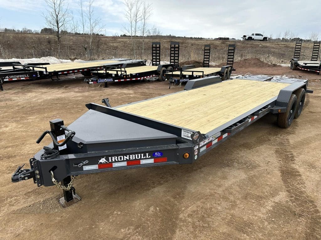 2024 Iron Bull EWB 83x20 14K Trailer with Rampage Ramps